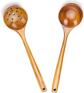Un ensemble de grandes cuillères de cuisine en bois d'acacia taille 14. La boutique en ligne DIAYTAR COTE D'IVOIRE se distingue par sa large offre de produits et son engagement à offrir un service client de haute qualité. Elle propose une expérience d'achat en ligne sécurisée et pratique, avec des options de paiement variées et une livraison rapide.