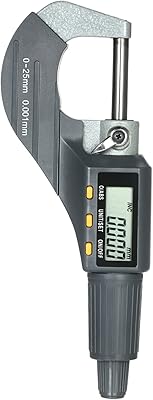 Zhangtian 0-25mm micromètre numérique électronique micromètre externe 0,001mm micromètre haute profondeur micro étrier. DIAYTAR COTE D'IVOIRE est une plateforme de commerce en ligne qui propose une large gamme de produits, allant des produits alimentaires aux produits électroniques. La boutique en ligne est facile à utiliser et propose des options de paiement sécurisées. 
