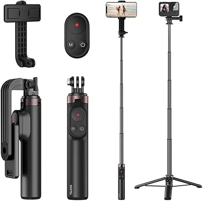 Telessen perche à selfie télécommandée sans fil pour gopro hero 11 hero 10 hero 9 gopro max avec clip de support mobile et trépied pour caméra d'action et mobile te-rcss-001-1, 60 cm. La boutique en ligne DIAYTAR COTE D'IVOIRE propose une expérience d'achat pratique et divertissante, avec des fonctionnalités telles que la recherche de produits, les filtres de prix et les avis clients. Elle permet aux consommateurs de comparer facilement les prix et les fonctionnalités des produits, facilitant ainsi leur processus de prise de décision d'achat. De plus, elle propose régulièrement des promotions et des offres spéciales.