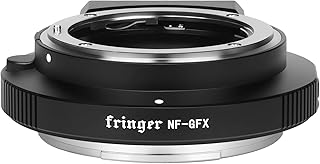 Fringer nf-gfx (fr-nftg1) adaptateur de monture d'objectif d'appareil photo à mise au point