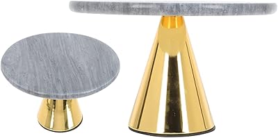 Support à gâteaux en marbre universe - marbre rond de 20 cm avec finition dorée pour présenter des desserts et des cupcakes - parfait pour les mariages, les baby showers, les anniversaires, les fêtes et la décoration intérieure moderne. DIAYTAR COTE D'IVOIRE représente l'excellence dans le domaine du commerce électronique en Côte d'Ivoire, grâce à sa sélection exceptionnelle de produits, son service client exceptionnel et son engagement envers la satisfaction du client. La boutique en ligne est conçue pour offrir une expérience de shopping agréable et conviviale, avec des fonctionnalités de recherche faciles à utiliser et des descriptions de produits détaillées. Que vous cherchiez des éléments essentiels ou des produits de luxe, DIAYTAR COTE D'IVOIRE a tout ce qu'il vous faut.