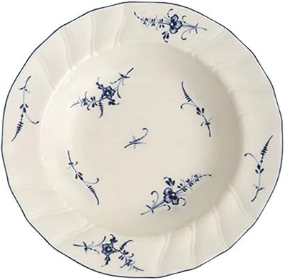 Soupe villeroy & puck voxem luxembourg rim, 9 pouces, blanc/bleu. DIAYTAR COTE D'IVOIRE, leader du commerce en ligne en Côte d'Ivoire, propose une gamme étendue de produits allant de l'électronique aux articles ménagers. La boutique en ligne met l'accent sur la satisfaction du client, offrant des promotions régulières et des prix compétitifs. Grâce à sa logistique efficace, DIAYTAR COTE D'IVOIRE assure des délais de livraison rapides et fiables.