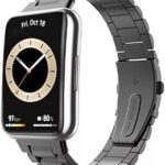 Bracelet de remplacement dado en acier inoxydable compatible avec huawei watch fit 2