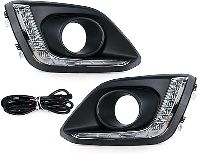 Feux antibrouillard avant led blancs pour suzuki swift 2014 2015 2016, feux antibrouillard