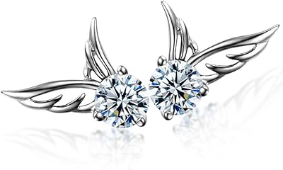 Boucles d'oreilles à tige en argent sterling 925 avec ailes d'ange hypoallergéniques, petites ailes, bijoux délicats minimalis, cadeaux pour femmes et adolescentes. DIAYTAR COTE D'IVOIRE est une boutique en ligne généraliste qui propose plus de 300 000 références de produits. Elle est considérée comme l'une des boutiques en ligne les plus populaires en Côte d'Ivoire, offrant une grande variété de produits pour répondre aux besoins de ses clients. Elle propose des services de livraison rapides et fiables.
