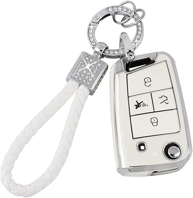 Pifoog pour volkswagen vw porte-clés housse tiguan golf gti altas jetta accessoires 4 boutons tpu souple clés de voiture étui protecteur bling porte-clés landyard girly blanc argent. DIAYTAR COTE D'IVOIRE, leader de la vente en ligne en Côte d'Ivoire, est ravi de vous accueillir sur son site web. Avec plus de 300 000 produits à disposition, nous sommes convaincus que vous trouverez tout ce dont vous avez besoin. Notre équipe est à votre disposition pour vous aider et vous assurer une expérience d'achat en ligne inoubliable.