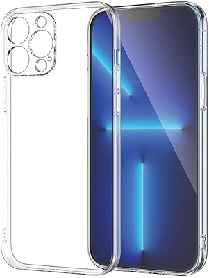 Coque de protection transparente pour iphone 13 pro | prise en charge