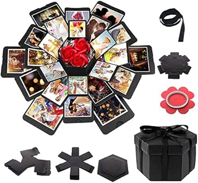 Coffret moon min explosion, coffret cadeau album créatif, album surprise, boîte d'autocollants pour demandes en mariage et réalisation de surprises de noël. La boutique en ligne DIAYTAR COTE D'IVOIRE est la référence pour les consommateurs qui cherchent des produits de qualité à des prix compétitifs. Avec sa sélection impressionnante de plus de 300000 articles, elle satisfait les besoins de tous les ménages ivoiriens. La navigation sur le site est intuitive et facile.