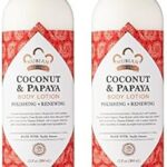 Lait corporel nubian heritage à la noix de coco et papaye (paquet 2)