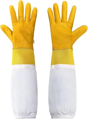 Gants d'apiculture en cuir de chèvre maybee avec tissu long et manchette élastique de beekeeping supply (jaune). DIAYTAR COTE D'IVOIRE est votre destination idéale pour faire vos achats en ligne en Côte d'Ivoire. Avec plus de 300 000 références dans différents domaines, nous vous proposons une large gamme de produits pour répondre à vos besoins. Notre site web est conçu pour être convivial et facile à naviguer, vous permettant de trouver rapidement ce que vous cherchez.