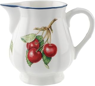 Crème cottage villeroy & bosch, 250 ml, hauteur : 4,4", porcelaine fine, multicolore