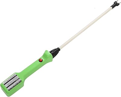 Bâton électrique étanche de 31,5 pouces avec affichage de la batterie, rechargeable