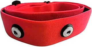 Bande de rechange pour moniteur de fréquence cardiaque pour myzone, rouge