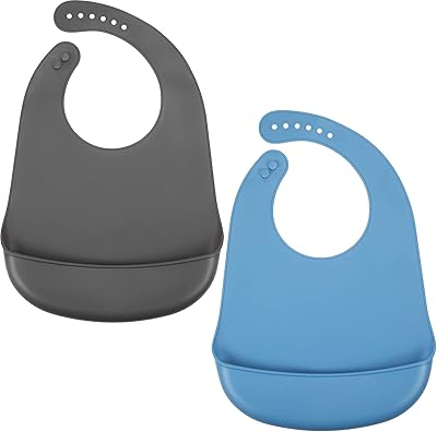 2 pièces bavoirs adultes pour hommes femmes, bavoirs adultes lavables, protecteurs de vêtements