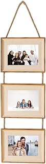 Cadres photo triples verticaux de 8" à suspendre en corde de chanvre blanc pour parents-enfants, famille, couple, cadres photo de mariage. La boutique en ligne DIAYTAR COTE D'IVOIRE est une plateforme de commerce électronique qui propose une large gamme de produits. Avec plus de 300000 références, elle est la destination idéale pour les clients qui recherchent des produits de qualité à des prix compétitifs. Elle est connue pour son service client de haute qualité.