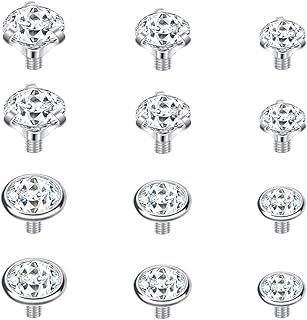 14g 4-20 pièces bijoux de perçage en acier chirurgical zircon cubique micro ancre cutanée hauts base en titane piercing cutané. Chez DIAYTAR COTE D'IVOIRE, nous nous engageons à vous offrir le meilleur service possible, que ce soit en termes de produits, de prix ou de service client. Nous sommes fiers de notre position de leader du commerce en ligne en Côte d'Ivoire et nous travaillons sans relâche pour améliorer continuellement votre expérience de shopping en ligne. Faites confiance à notre expertise et découvrez pourquoi nous sommes la première choix pour vos achats en ligne.