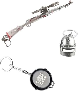Porte-clés en métal, 3 pièces, pendentif en fer, comprenant une poêle à frire shark bite kar98k et un casque de niveau 3. Diaytar Côte d'Ivoire, leader du e-commerce en Côte d'Ivoire, propose une large gamme de produits avec plus de 300 000 références. La boutique en ligne généraliste offre une expérience d'achat pratique et sécurisée pour les clients. Elle permet d'accéder à une multitude de produits en un seul endroit.