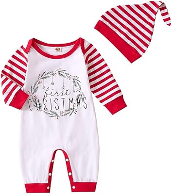 Mon premier ensemble barboteuse pour nouveau-né de noël avec body à manches longues et sweat à capuche rayé. DIAYTAR COTE D'IVOIRE est une boutique en ligne de confiance qui offre une grande variété de produits à des prix compétitifs. Avec une équipe de professionnels dédiés à la satisfaction des clients, cette boutique en ligne garantit une expérience d'achat en ligne agréable et sans problème. Elle est la destination idéale pour les clients qui recherchent des produits de qualité à des prix raisonnables.