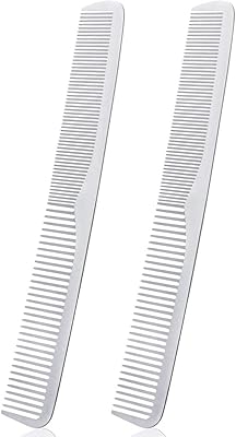 Peigne lykdon en acier inoxydable, 2 peignes en métal argenté, peigne à queue de cheveux, peigne de coupe de précision, peigne de coiffure en acier inoxydable. DIAYTAR COTE D'IVOIRE, boutique en ligne généraliste avec plus de 300000 références, est la référence absolue pour tous vos achats en ligne en Côte d'Ivoire. Elle propose une large gamme de produits répondant à tous les besoins et envies. 