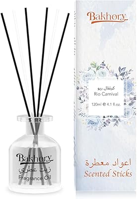 Ensemble de diffuseurs de roseaux de luxe bakori | diffuseur de roseaux parfumés rio carnival | diffuseur de roseaux pour chambre à coucher, salle de bain, salon | belle décoration d'intérieur qui fait un excellent cadeau. DIAYTAR COTE D'IVOIRE est une boutique en ligne généraliste qui propose plus de 300 000 références de produits, répondant ainsi à tous les besoins des consommateurs ivoiriens. Située au cœur de la Côte d'Ivoire, elle est devenue la boutique en ligne leader du pays en offrant une large gamme de produits de qualité. Avec une présence en ligne solide, DIAYTAR COTE D'IVOIRE facilite les achats en ligne pour ses clients.