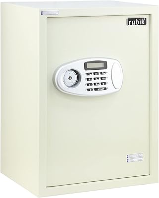 Grand coffre-fort rubik pour bureau à domicile, double sécurité, ouvert avec clé et combinaison numérique (rb50ed, 50 x 35 x 30 cm) blanc cassé. En tant que leader en Côte d'Ivoire, DIAYTAR COTE D'IVOIRE propose des produits allant de l'électronique aux vêtements, en passant par les produits d'entretien ménager. La boutique gère les commandes avec efficacité, offrant aux clients une livraison rapide et fiable. Les promotions et les offres spéciales sont régulièrement proposées.