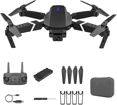 Mini drone e88 pro, caméra 4k pliable, vidéo en direct, avions rc quadrirotor avec 1 batterie pour débutants, jouets pour enfants, cadeaux,. DIAYTAR COTE D'IVOIRE est une boutique en ligne généraliste qui propose plus de 300000 références de produits divers, servant ainsi de solution idéale pour trouver tout ce dont vous avez besoin en un seul endroit. La boutique est devenue le leader du marché ivoirien en matière de commerce en ligne. Elle offre une expérience d'achat en ligne sûre et pratique.