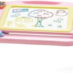 Tableau à dessin magnétique pour enfants avec support, planche à dessin graffiti, jouets