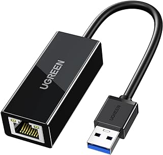 Adaptateur ethernet ugreen usb 3.0 usb vers réseau rj45 adaptateur internet ethernet lan