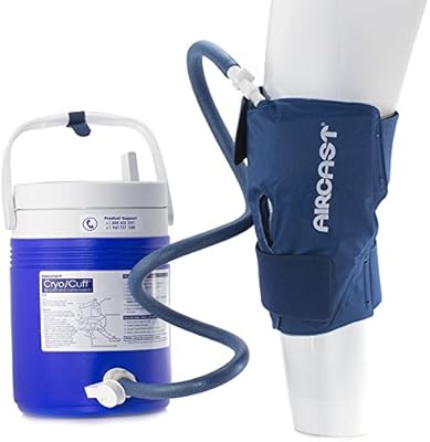 Solution pour genou de thérapie par le froid aircast cryo-kav - bleu