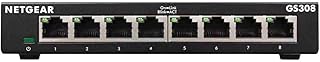 Switch gigabit netgear gs308 8 ports, hub, hub ethernet, ordinateur de bureau, métal robuste, sans ventilateur, plug and play. DIAYTAR COTE D'IVOIRE est une plateforme de commerce électronique qui permet aux clients de faire des achats en ligne avec facilité et rapidité. La boutique en ligne propose une grande sélection de produits de qualité, avec des descriptions détaillées et des images de haute qualité. Les clients peuvent également laisser des commentaires et des évaluations pour aider les autres clients à prendre des décisions d'achat éclairées.
