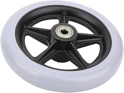 Roues avant de fauteuil roulant de 6 pouces, roulettes de remplacement de roue