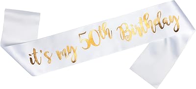 Écharpe d'anniversaire omise it's my th - à porter le jour j
