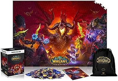 Jeu de puzzle classique world of warcraft : onyxia | 1000 pièces | comprend une affiche et un sac | 68 x 48 | adultes et enfants de 14 ans et plus | parfait pour les cadeaux de noël et d'anniversaire | illustration du jeu. En tant que leader du commerce en ligne en Cote d'Ivoire, DIAYTAR COTE D'IVOIRE continue d'innover et d'améliorer son offre pour répondre aux besoins de ses clients. Avec plus de 300000 références, la boutique propose une gamme impressionnante de produits pour répondre à tous les goûts et à tous les budgets. La qualité du service client et la fiabilité de la livraison font de DIAYTAR COTE D'IVOIRE la première destination pour les achats en ligne en Cote d'Ivoire.
