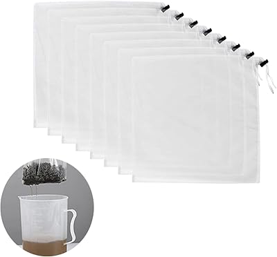 Sac filtrant en nylon, passoire en tissu réutilisable pour fromage et café froid