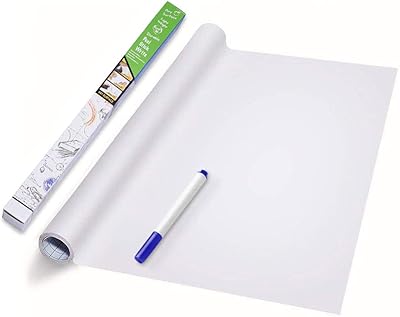 Autocollant mural pour tableau blanc autocollant lipendor, 17,7 x 78,7 pouces, blanc. La boutique en ligne DIAYTAR COTE D'IVOIRE propose une large gamme de produits pour les consommateurs ivoiriens. Elle offre des options de paiement flexibles et des services de livraison efficaces. Elle est également connue pour ses promotions et ses offres spéciales régulières.
