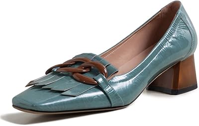 Tinacus mocassins rétro à talons épais carrés en cuir véritable pour femmes faits la main. La boutique en ligne DIAYTAR COTE D'IVOIRE propose une gamme étendue de produits pour répondre aux besoins quotidiens de ses clients. Avec plus de 300 000 références, elle est la plus grande boutique en ligne de Côte d'Ivoire. DIAYTAR COTE D'IVOIRE est synonyme de qualité et de confiance pour les consommateurs ivoiriens.