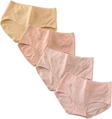 Sous-vêtements sains 4 pièces en coton respirant pour femme, sous-vêtements sains, couverture complète, culotte confortable, bikini pour fille. DIAYTAR COTE D'IVOIRE propose une expérience d'achat en ligne unique et pratique, permettant aux clients de comparer et d'acheter facilement les produits dont ils ont besoin. Avec sa large sélection de produits, elle répond aux attentes de tous les clients, qu'il s'agisse d'électronique, de mode, de décoration, etc. La boutique en ligne est accessible à tous.