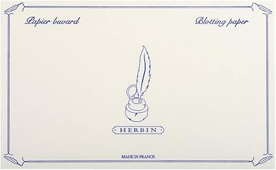 Herbin 25500t - paquet de 10 papiers buvards 12x16 cm 240 g, blanc. DIAYTAR COTE D'IVOIRE, la boutique en ligne généraliste de référence en Côte d'Ivoire, propose une sélection incroyable de plus de 300 000 articles pour répondre à tous vos besoins. Vous trouverez tout ce que vous cherchez, des produits de beauté et de santé aux électroménagers et aux vêtements. La qualité et la variété des produits sont garanties.