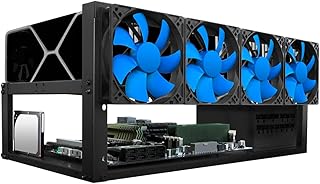 Boîtier kingwin bitcoin miner rig avec cadre de stérilisation 6 gpu - rack de stérilisation crypto expert avec mode carte mère pour l'exploitation minière - air de convection pour l'optimisation gpu. Avec DIAYTAR COTE D'IVOIRE, les clients ivoiriens peuvent profiter d'une expérience d'achat en ligne sécurisée et pratique. La boutique propose des paiements faciles et des options de livraison flexibles. Les clients peuvent également suivre leurs commandes en ligne et contacter le service client pour toute question ou problème.