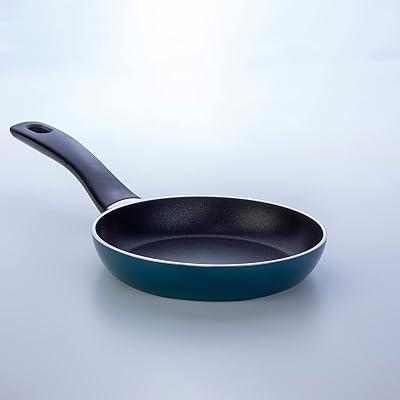 Petite poêle à frire antiadhésive en aluminium ficco wilson, taille 14 cm, vert