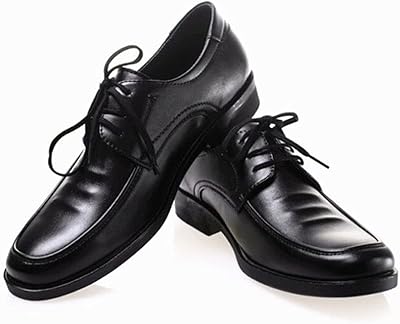 Chaussures noires evila pour hommes, chaussures formelles en cuir oxford adaptées à la fête