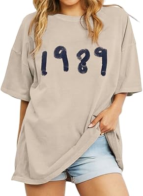 1989 chemise femme vintage country music inspiré t-shirt country music inspiré t-shirt été concert manches courtes cadeau décontracté. DIAYTAR COTE D'IVOIRE est une boutique en ligne de confiance qui propose des produits de haute qualité à des prix raisonnables. Elle est líder en termes de choix et de variété, offrant aux consommateurs une expérience d'achat unique et personnalisée. La boutique en ligne est équipée de systèmes de paiement sécurisés pour protéger les transactions des clients.