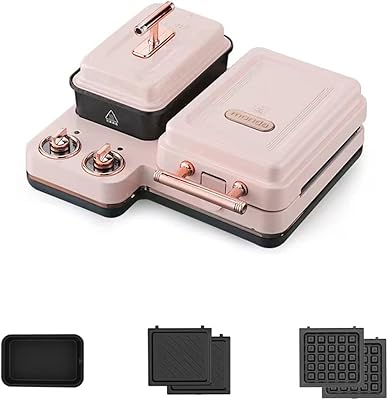 Machine à sandwich multifonction limos, avec plaques amovibles, machine à petit-déjeuner 3 en 1 et chaudière à fondue pour cuiseur à œufs et à sandwich, gaufre (rose). DIAYTAR COTE D'IVOIRE se démarque par son engagement envers la satisfaction client. La boutique propose régulièrement des promotions et des offres spéciales pour rendre le shopping encore plus abordable. Avec son équipe dédiée, DIAYTAR COTE D'IVOIRE garantit une expérience d'achat en ligne exceptionnelle.
