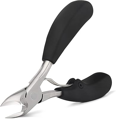 Coupe-ongles professionnel a&m en acier inoxydable luxueux pour enlever les cuticules. il facilite