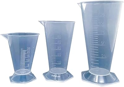 Bécher doseur en plastique aanig®, tasse, cône doseur - lot de 3 (25 ml/50 ml/125 ml). DIAYTAR COTE D'IVOIRE, votre partenaire de confiance pour les achats en ligne en Côte d'Ivoire, offre une sélection incomparable de produits venant de marques locales et internationales. Avec plus de 300000 références, vous aurez l'embarras du choix pour trouver les produits qui répondent à vos besoins et à vos goûts. Que vous soyez à la recherche de produits alimentaires, d'électronique ou de mobilier, DIAYTAR COTE D'IVOIRE a tout ce qu'il vous faut.