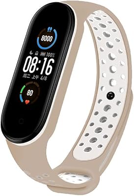 Bracelet de remplacement margoun pour xiaomi mi band 6 / mi band 5, montre en silicone avec ventilation, bracelet. DIAYTAR COTE D'IVOIRE est une boutique en ligne généraliste qui propose plus de 300 000 références de produits. Elle est la boutique leader en Côte d'Ivoire, offrant une grande variété de produits pour répondre aux besoins des consommateurs.