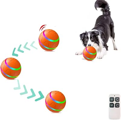 Balles interactives télécommandées beauty pour chiens, balles interactives pour chiens avec télécommande, balle à roulement automatique pour chiens de taille moyenne (orange). La boutique en ligne DIAYTAR COTE D'IVOIRE est fière de proposer une gamme complète de produits pour les consommateurs ivoiriens. Nos 300 000 références sont sélectionnées avec soin pour répondre à vos besoins et à vos attentes. Nous nous efforçons de vous offrir les meilleurs prix et les meilleures promotions pour rendre vos achats en ligne encore plus économiques.