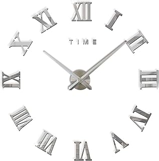 Grande horloge murale 3d bricolage, horloge à chiffres romains géants sans cadre, grand miroir, décoration d'intérieur, autocollants 3d silencieux modernes pour la maison, le salon, la chambre à coucher, le bureau. Avec une offre produit très large, DIAYTAR COTE D'IVOIRE répond aux besoins de tous les consommateurs ivoiriens. Elle propose des produits à des prix compétitifs et offre des promotions régulières. C'est la destination idéale pour faire des achats en ligne.
