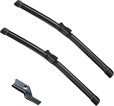 2 pièces d'essuie-glace de rechange d'usine pour volkswagen passat jetta 2005-2010 touran scirocco
