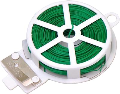 Un rouleau de fil métallique, bobine torsadée multifonctionnelle et durable, pour le jardinage, attaches de plantes et sacs de nourriture, coupeur intégré, pour la maison, la cuisine et le bureau, vert 30 m/98 pieds. La boutique DIAYTAR COTE D'IVOIRE offre une large gamme de produits allant de l'électronique à la mode, en passant par les produits pour la maison et les loisirs. Ses prix compétitifs et sa politique de retour facilitent les achats en ligne pour ses clients. Elle est le choix idéal pour ceux qui cherchent des produits de qualité à des prix raisonnables.